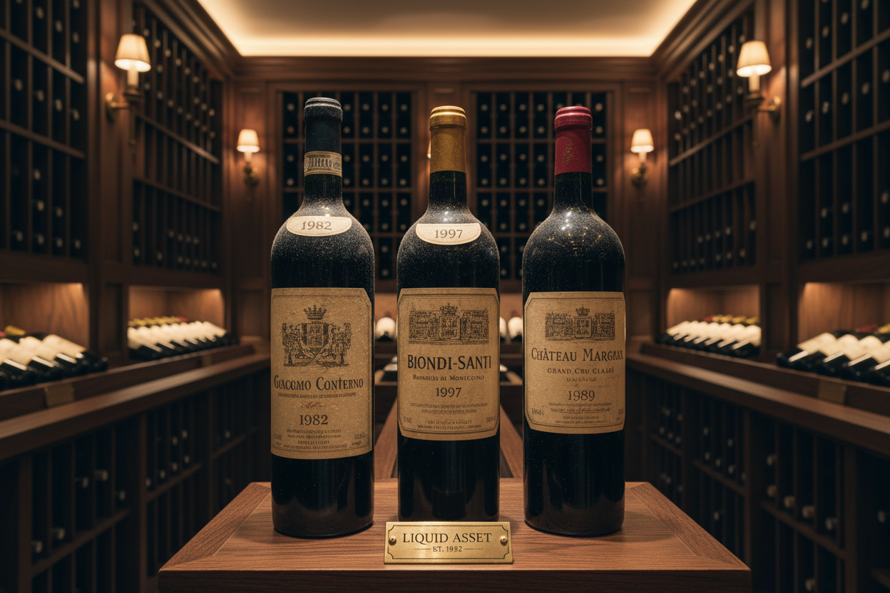 Investire in Vino: Le Bottiglie che Aumentano di Valore nel Tempo